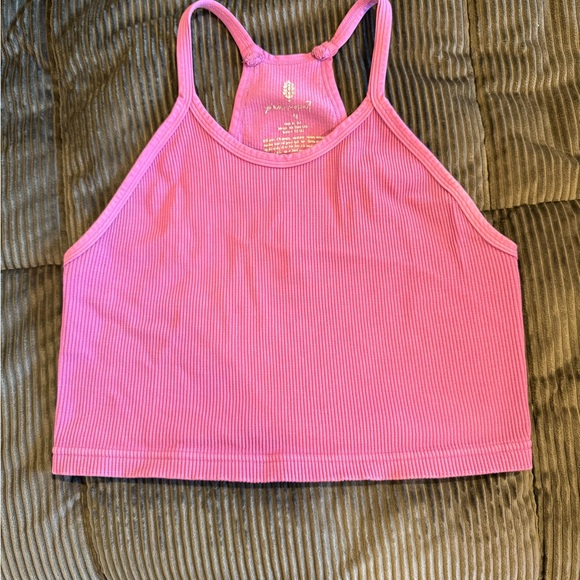 FP Movement by Free People Tops - FP Movement by Free People Happiness Runs Long Crop Tank